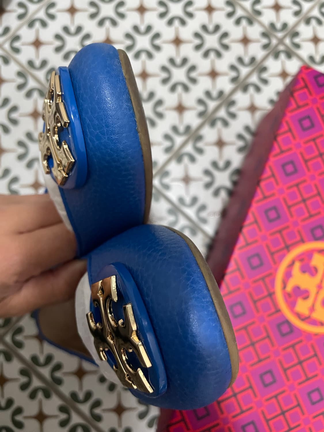 토리버치 플랫 슈즈 블랙 5.5 상품이미지3