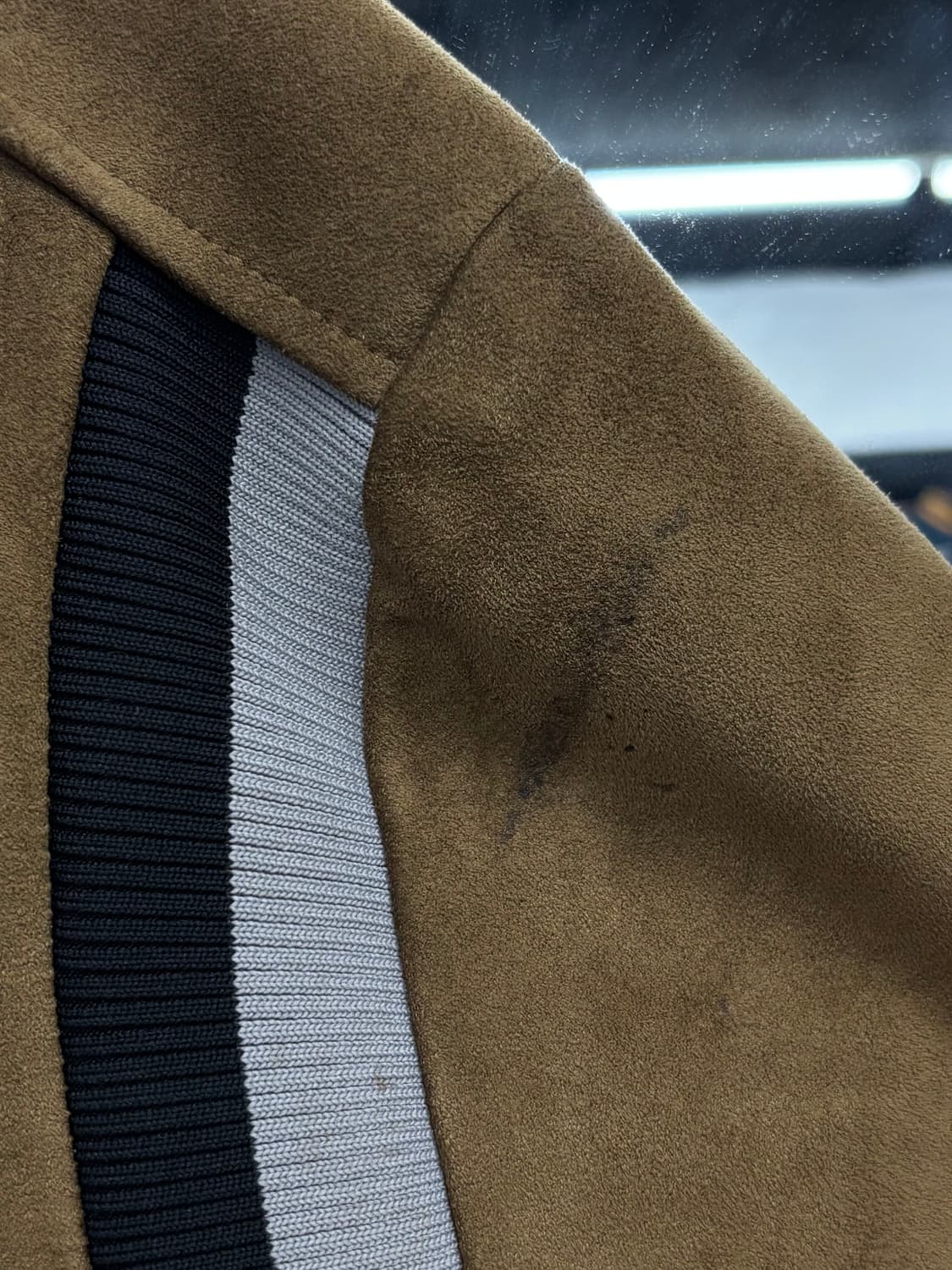 VTG 스웨이드 버튼 바시티 자켓 상품이미지7