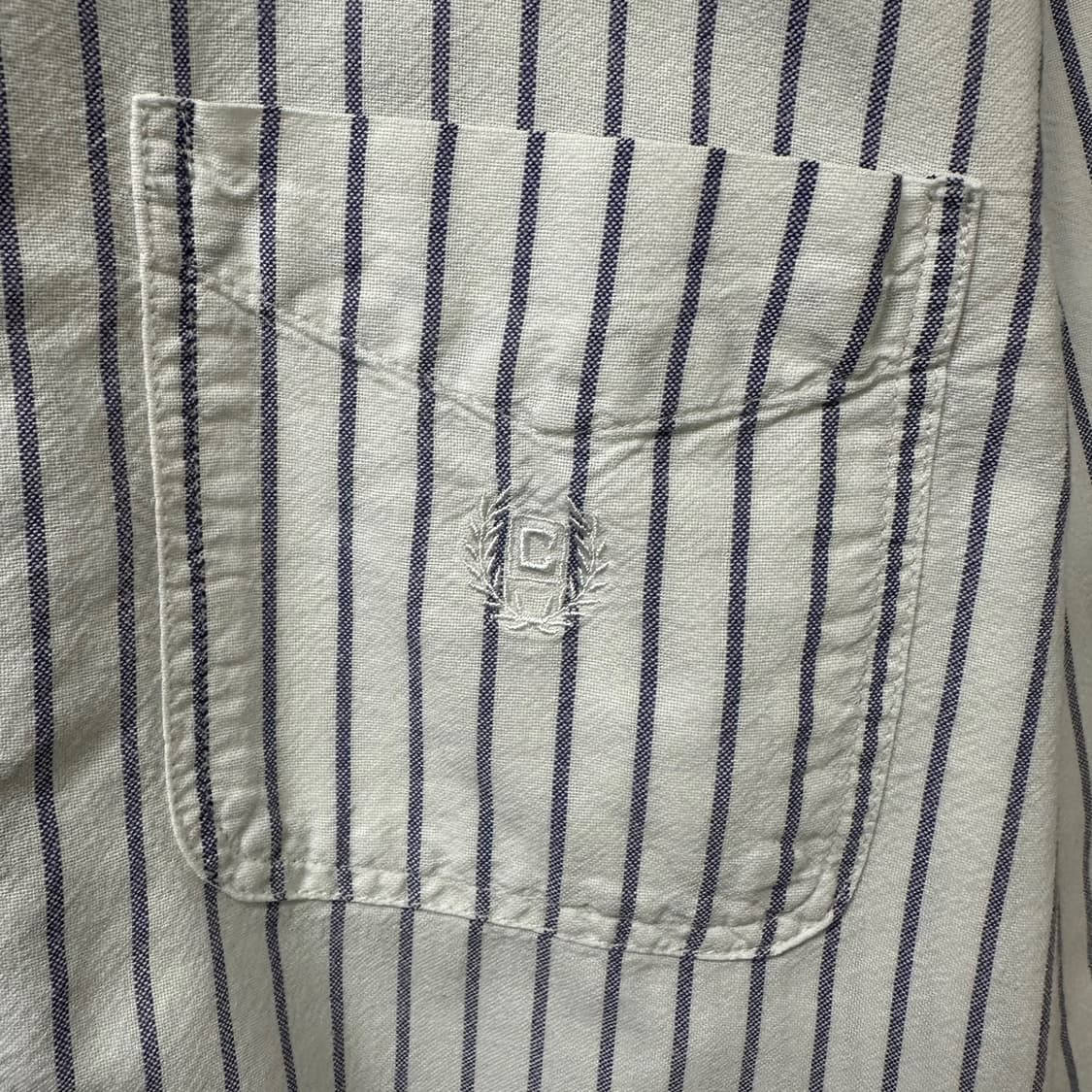 (L)CHAPS 스트라이프 셔츠-Y367 상품이미지5