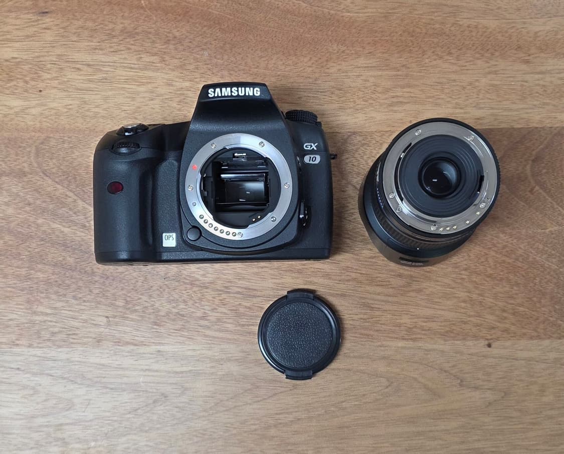 삼성 GX-10 디지털 카메라와 18-55mm 렌즈 팝니다. 상품이미지3