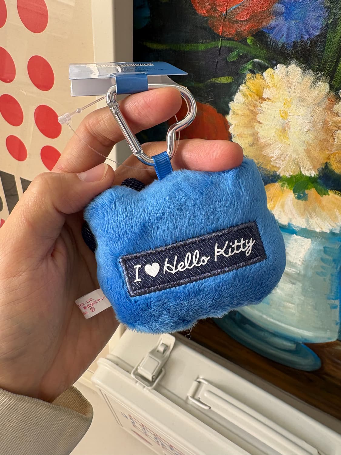 Kitty blue keyring 키티 블루 키링 상품이미지2