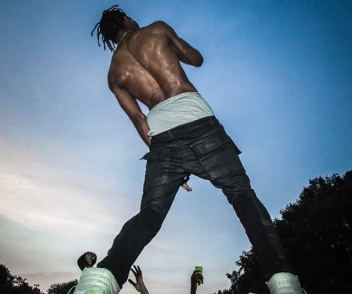 릭오웬스 멤피스 코팅진 (노앞가리개vr) 상품이미지1