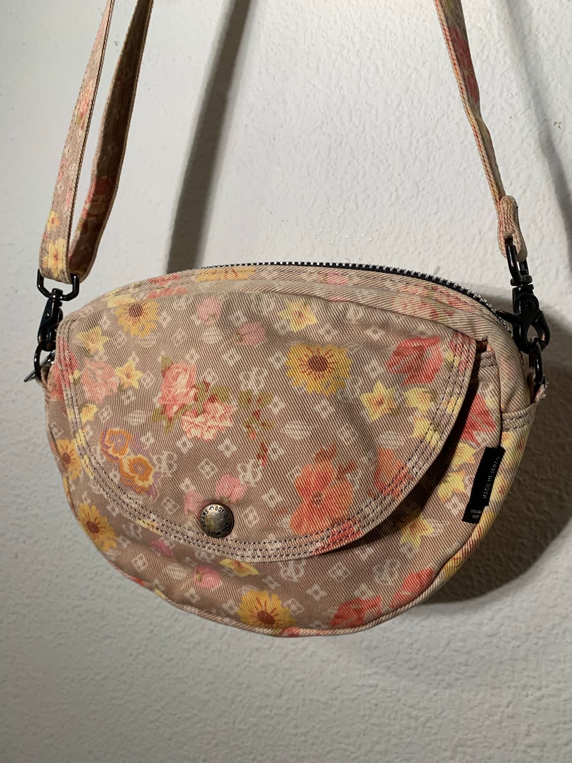 포터 빔즈보이 플라워 패턴 숄더백 상품이미지2