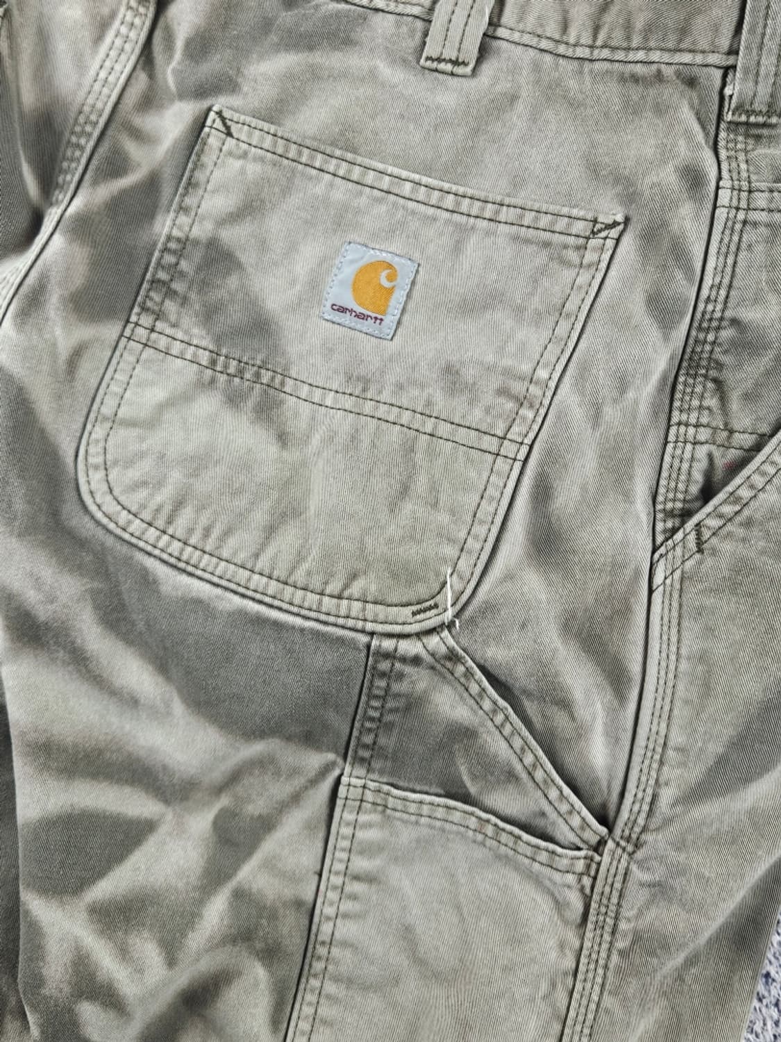 칼하트 다잉 커스텀 카펜터 워크 팬츠 ( 33X32 ) / 11053 상품이미지8