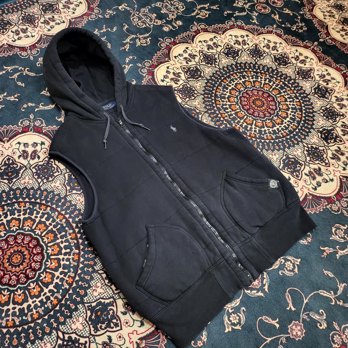 폴로 랄프로렌 후드 베스트 (L) 상품이미지3