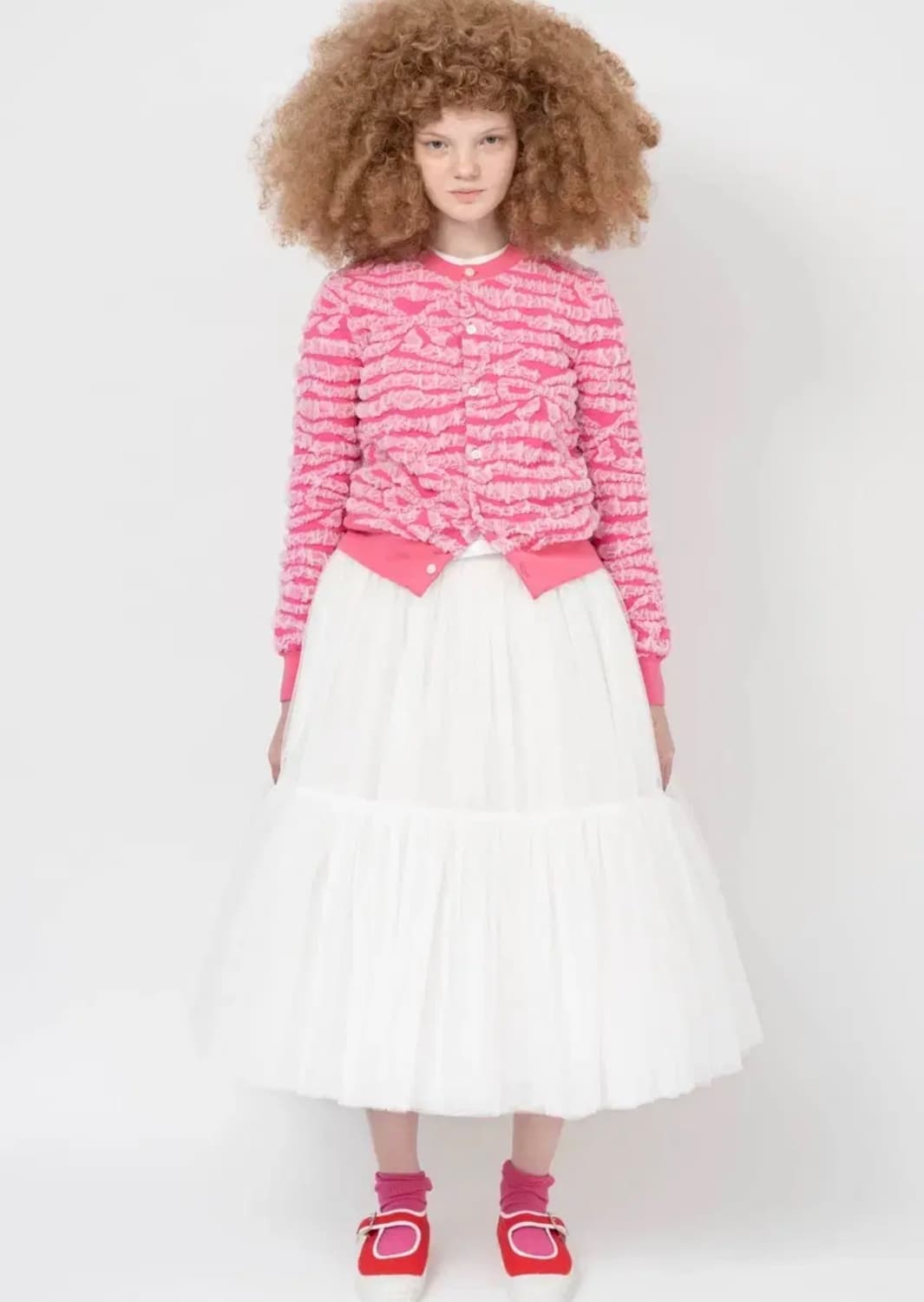 Pink Knit Cardigan 상품이미지1