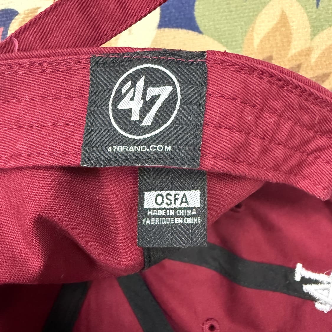 47BRAND 엘에이 다저스 볼캡(버건디) 상품이미지6