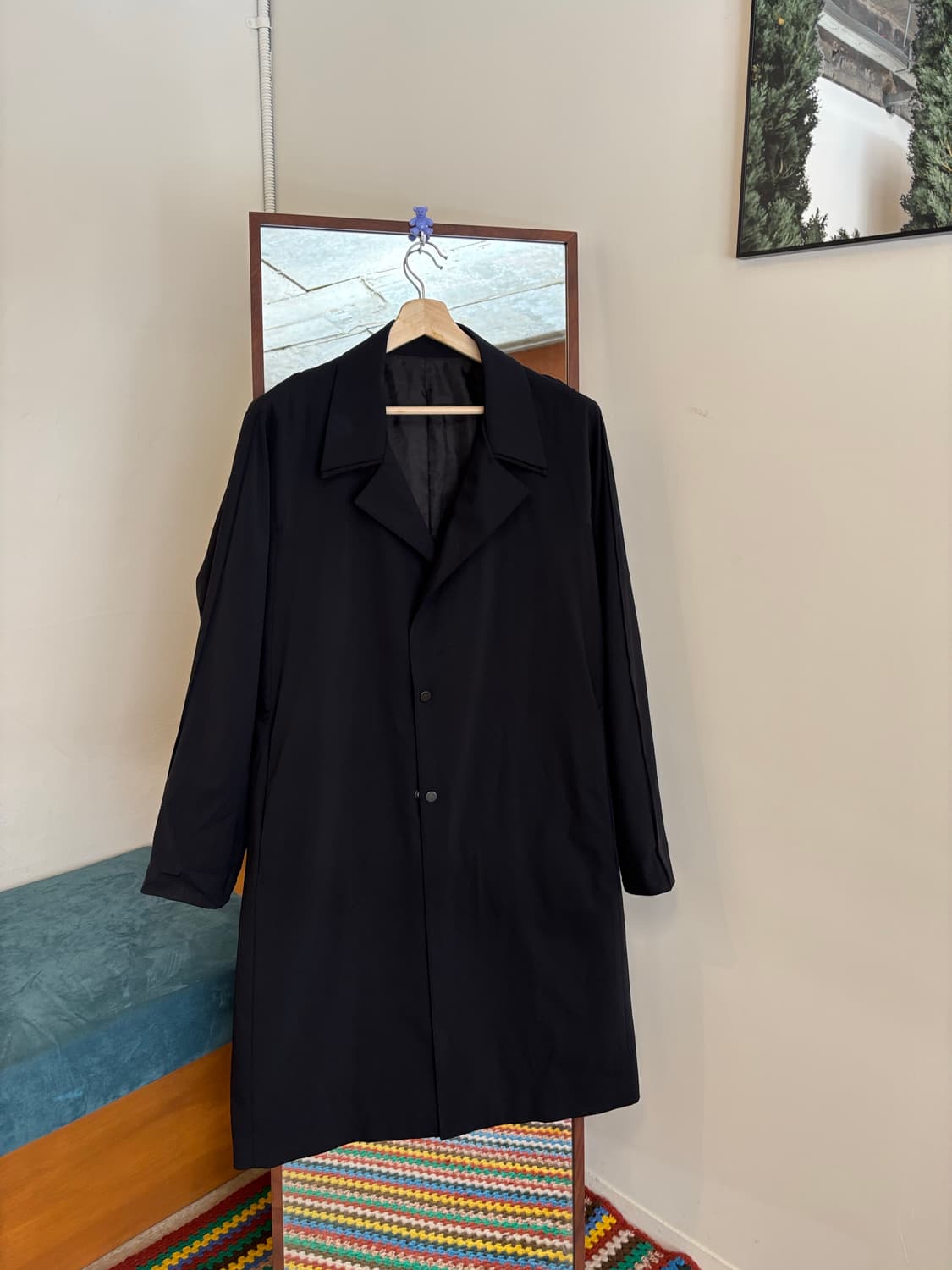 시스템옴므 오버핏 롱 트렌치코트 상품이미지1