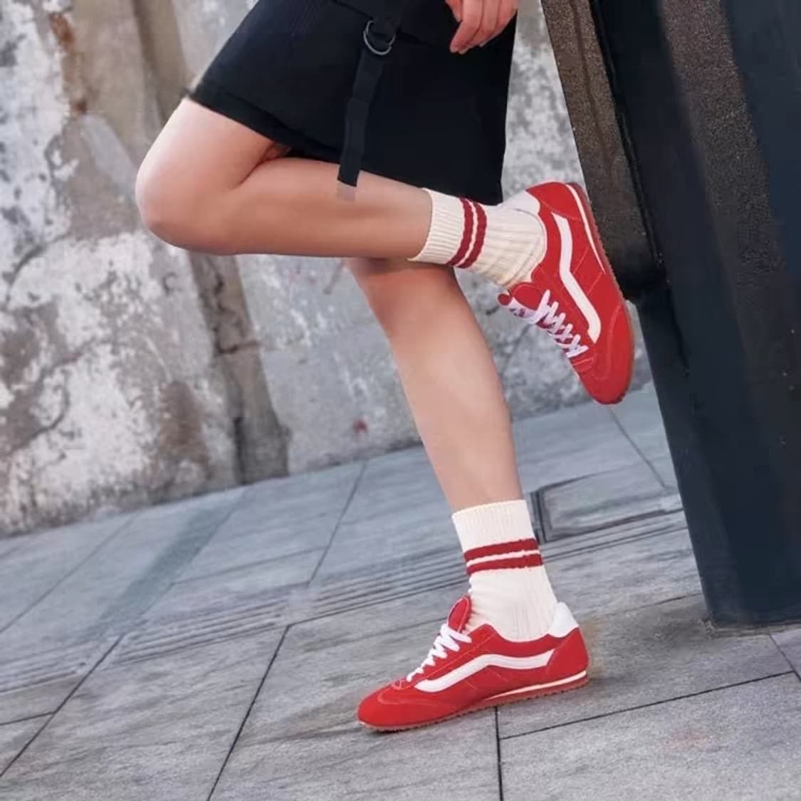 [새상품] 반스 슈퍼로우 레이싱 레드 상품이미지1