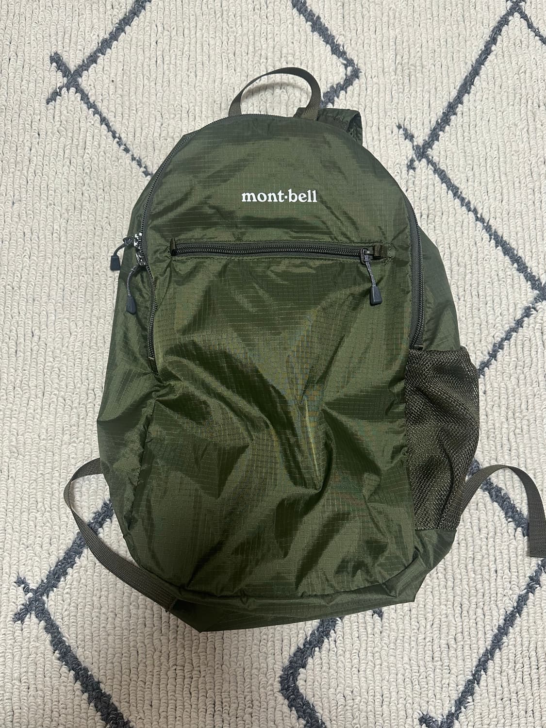 montbell 몽벨 카키 13l 라이트 팩 백팩 상품이미지1