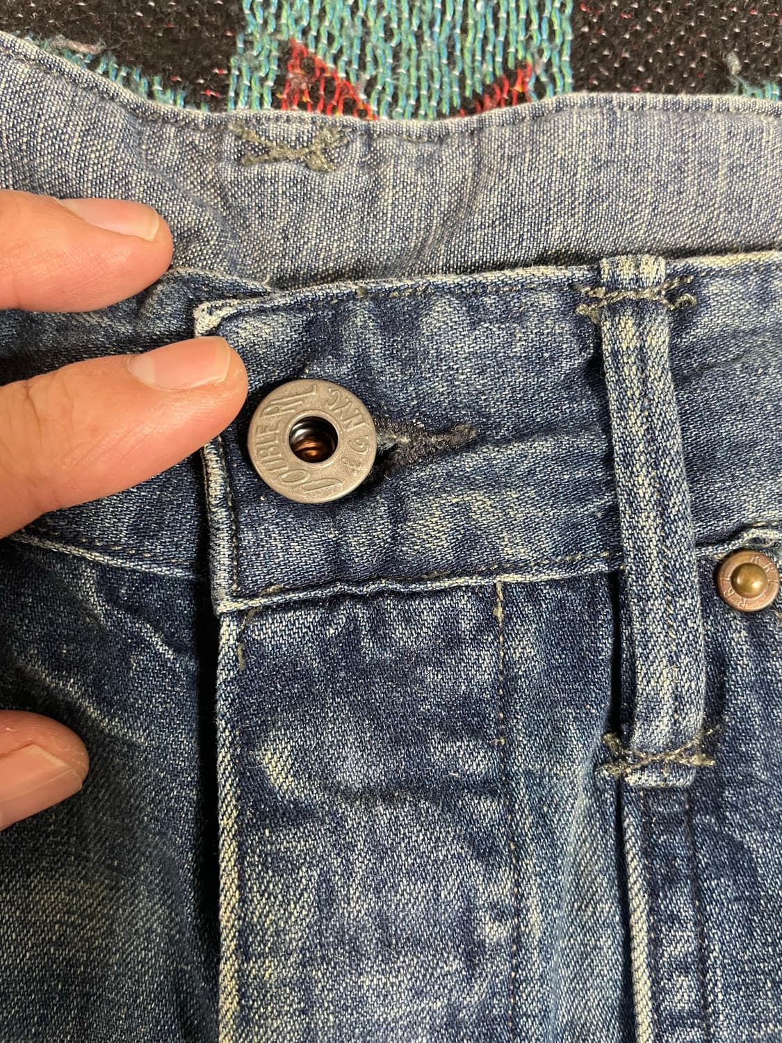 RRL 디스트레스드 카펜터 진 상품이미지9