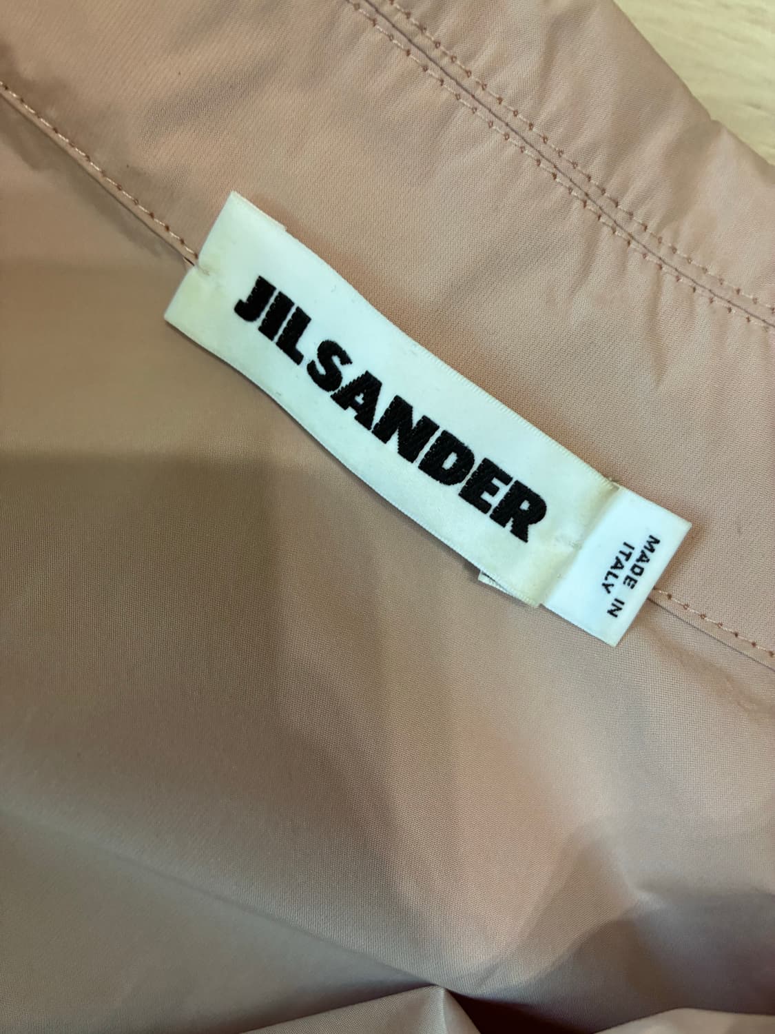 Jil Sander 벨티드 트렌치코트 블러쉬핑크 36 상품이미지4