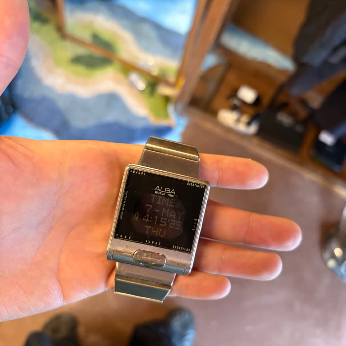 00s Seiko Alba 모니터 워치 상품이미지2
