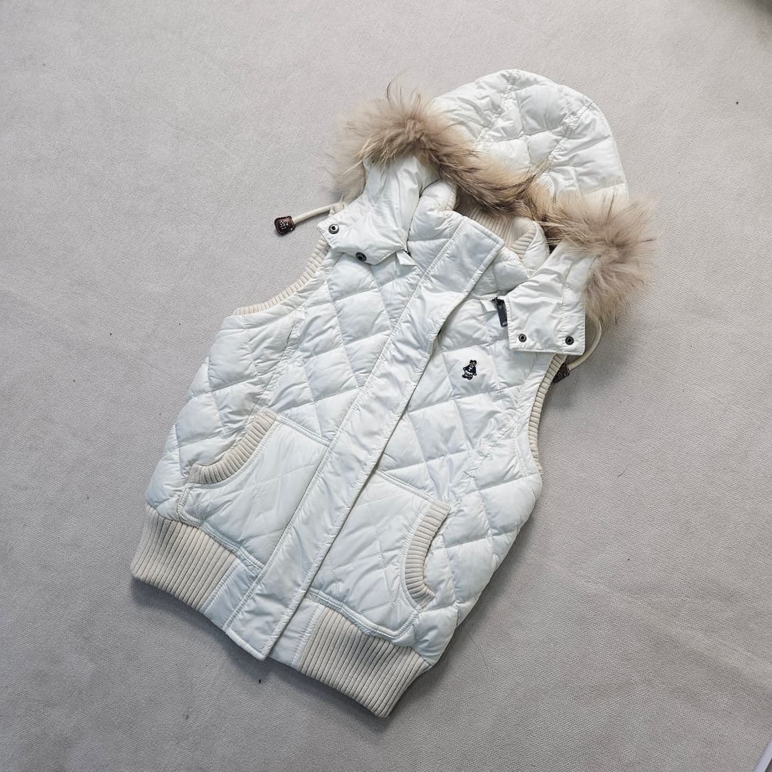 FL 티니위니 여성 퀄팅 패딩 조끼 0325Y 상품이미지1