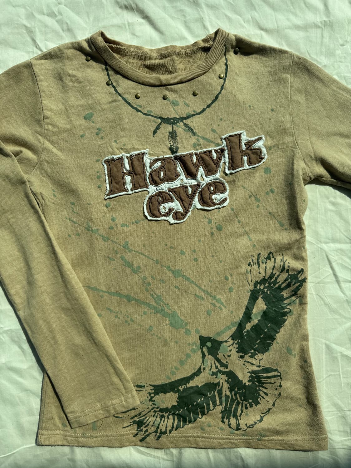 호크아이 브라운 티셔츠 상품이미지1