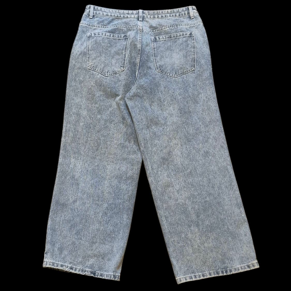 36인치 워싱 와이드데님팬츠  상품이미지2