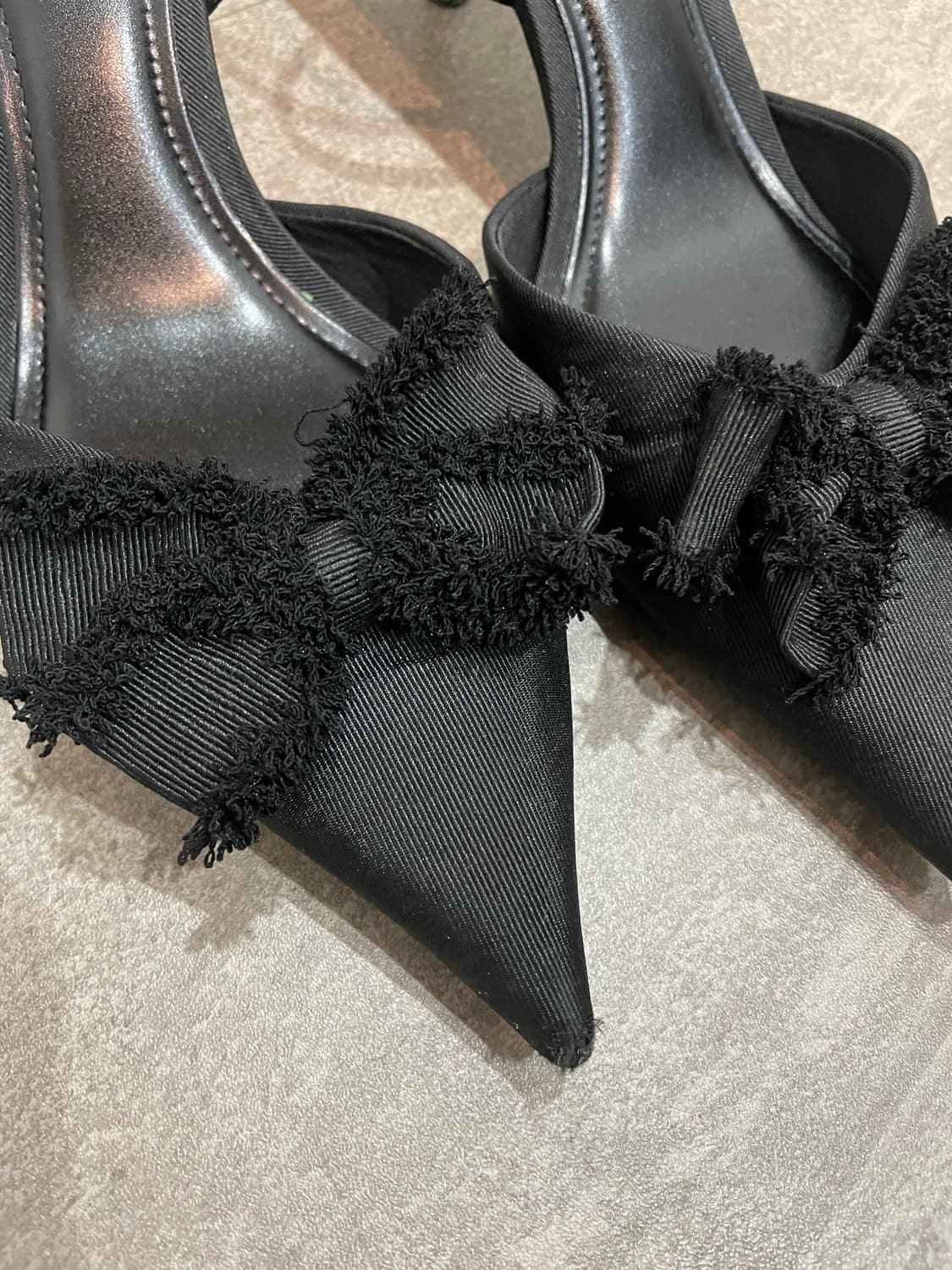 Zara 자라 리본 슬링백 힐슈즈  상품이미지2