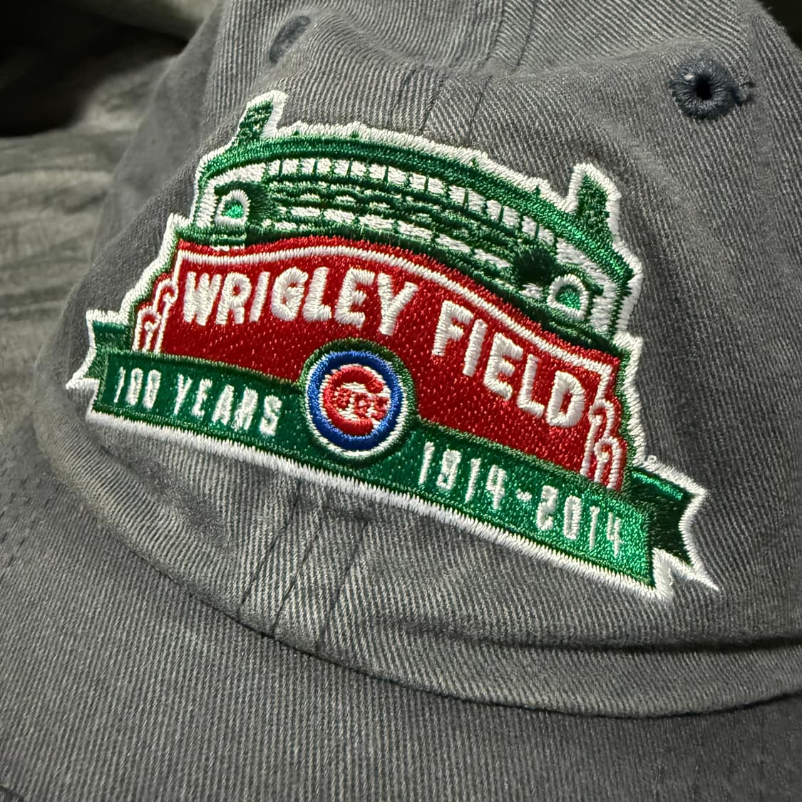 Chicago Cubs Wrigley Field 100 Years Hat 상품이미지8