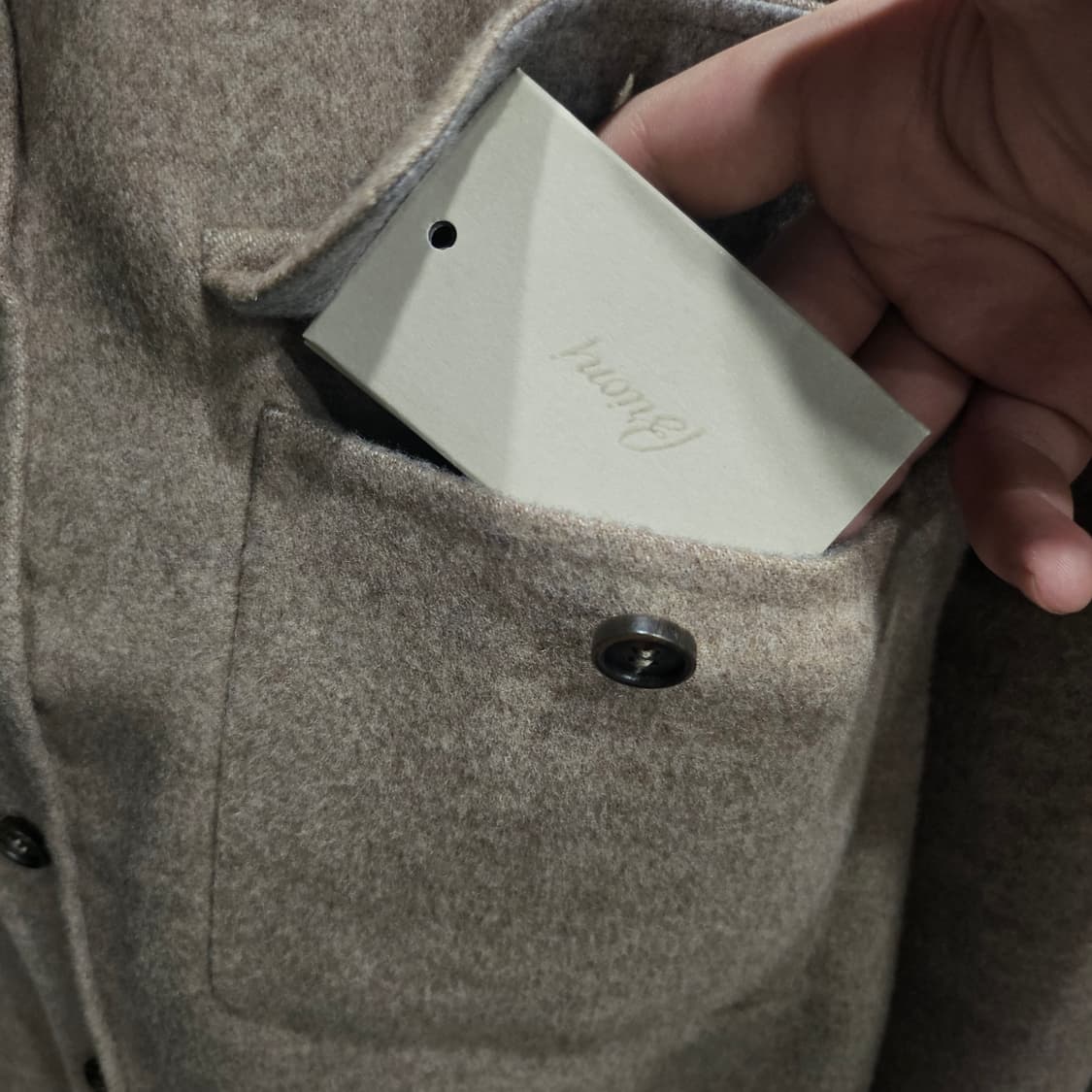 브리오니 더플 스플릿 울 배가본드 신상 셔츠자켓 상품이미지7