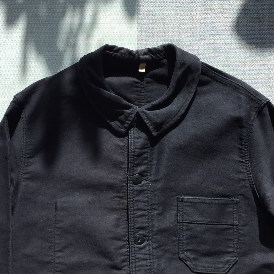 60s 르몽생미셸 몰스킨 프렌치 워크자켓 상품이미지3