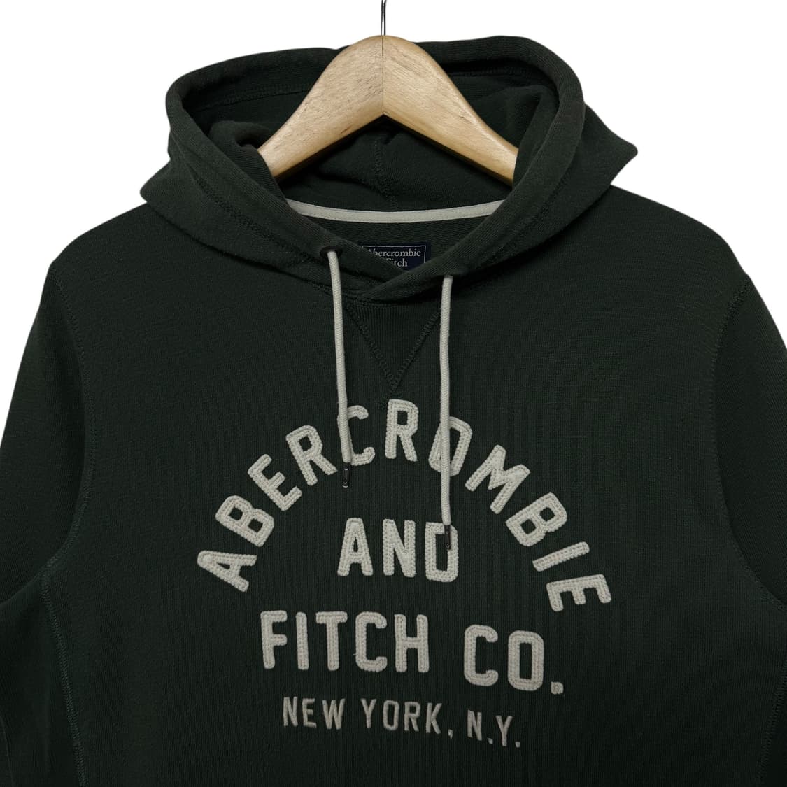 아베크롬비 아치로고 후드티 그린 상품이미지2