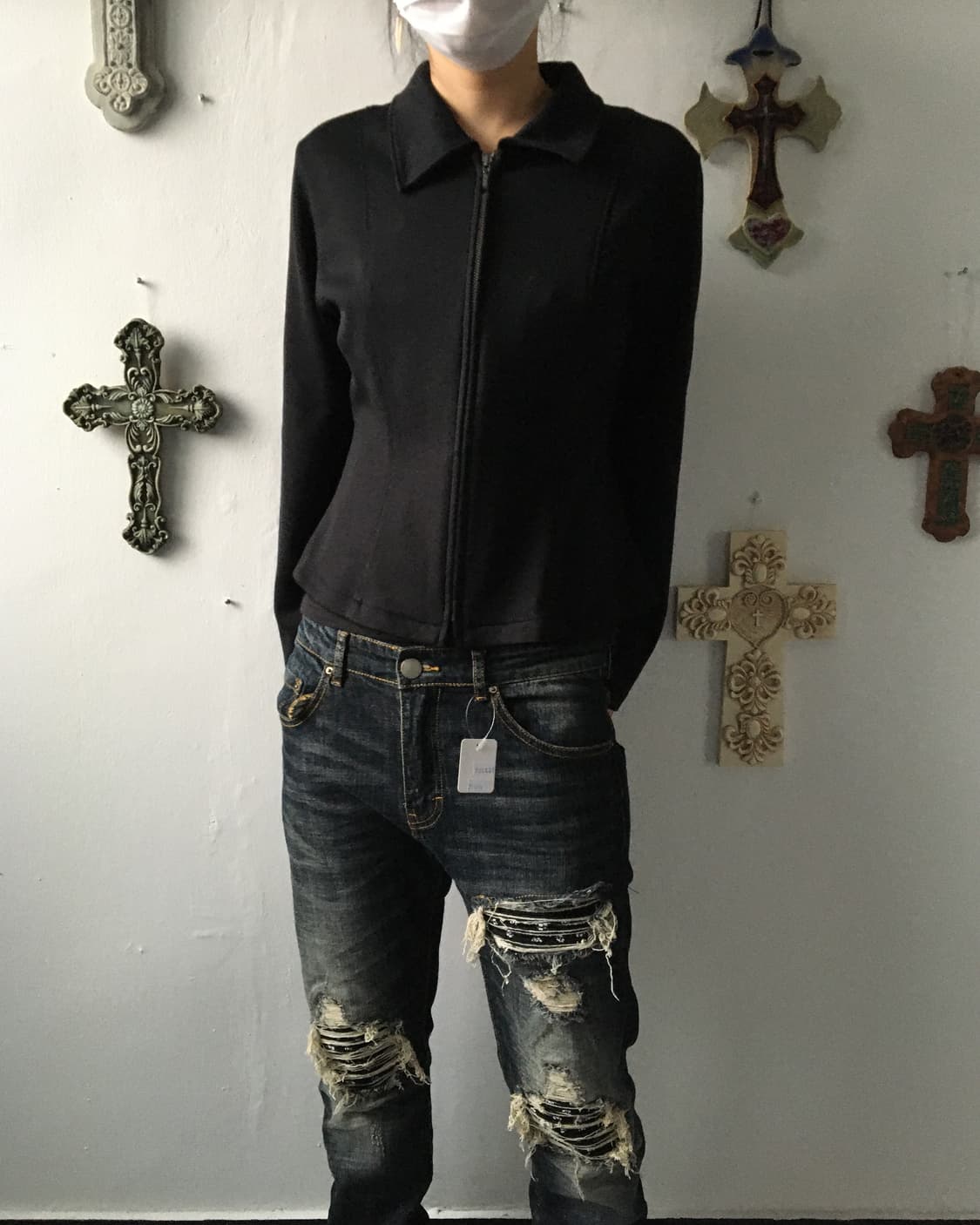 Shirt zip up jacket 상품이미지1