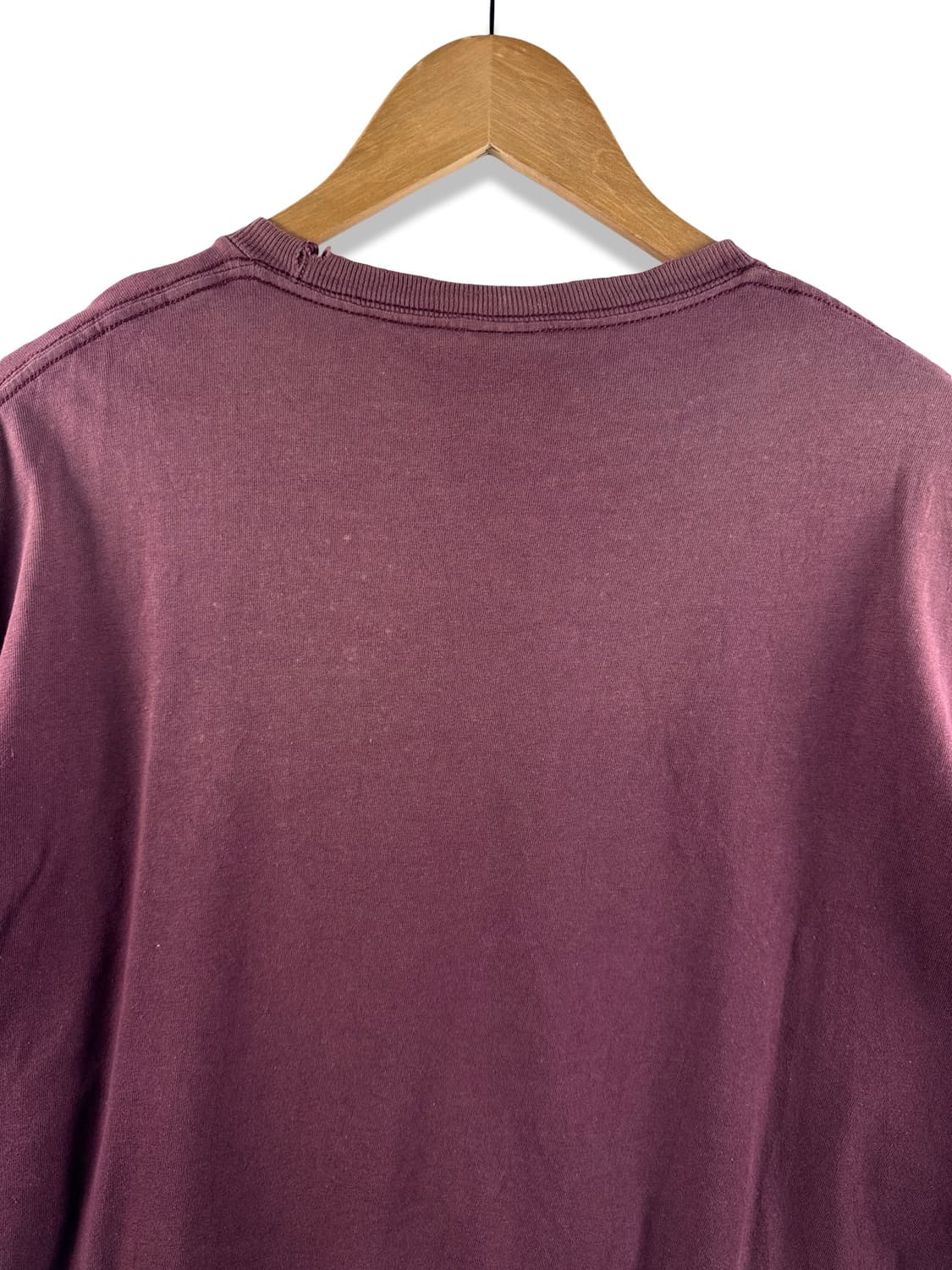 스투시 인터네셔널 피그먼트 버건디 티셔츠2673 상품이미지5