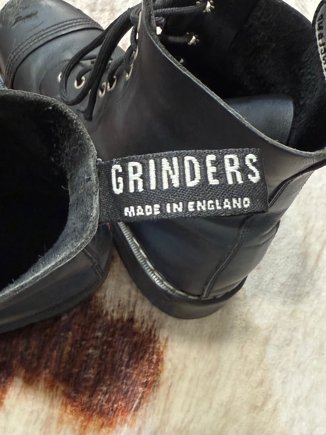Grinders England 그라인더스 워커 블랙 275-280 상품이미지9