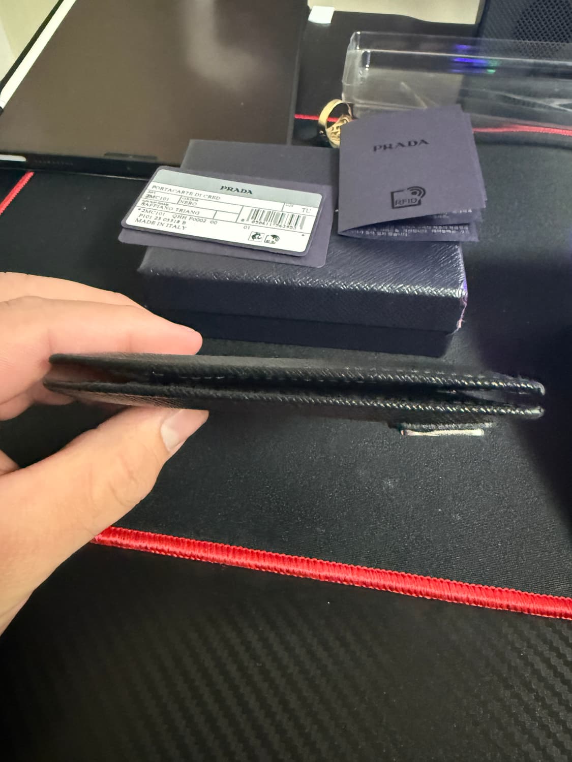 프라다 사피아노 오거나이저 카드지갑 상품이미지5