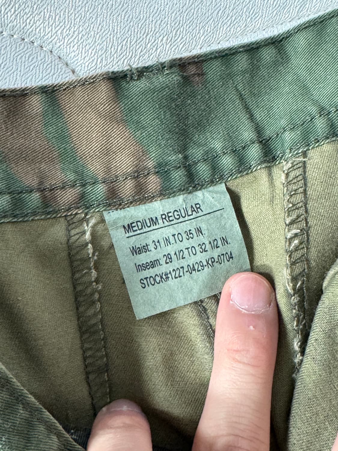 US Army 미군 Rothco BDU 팬츠 허리 31-35 조정가능 상품이미지7