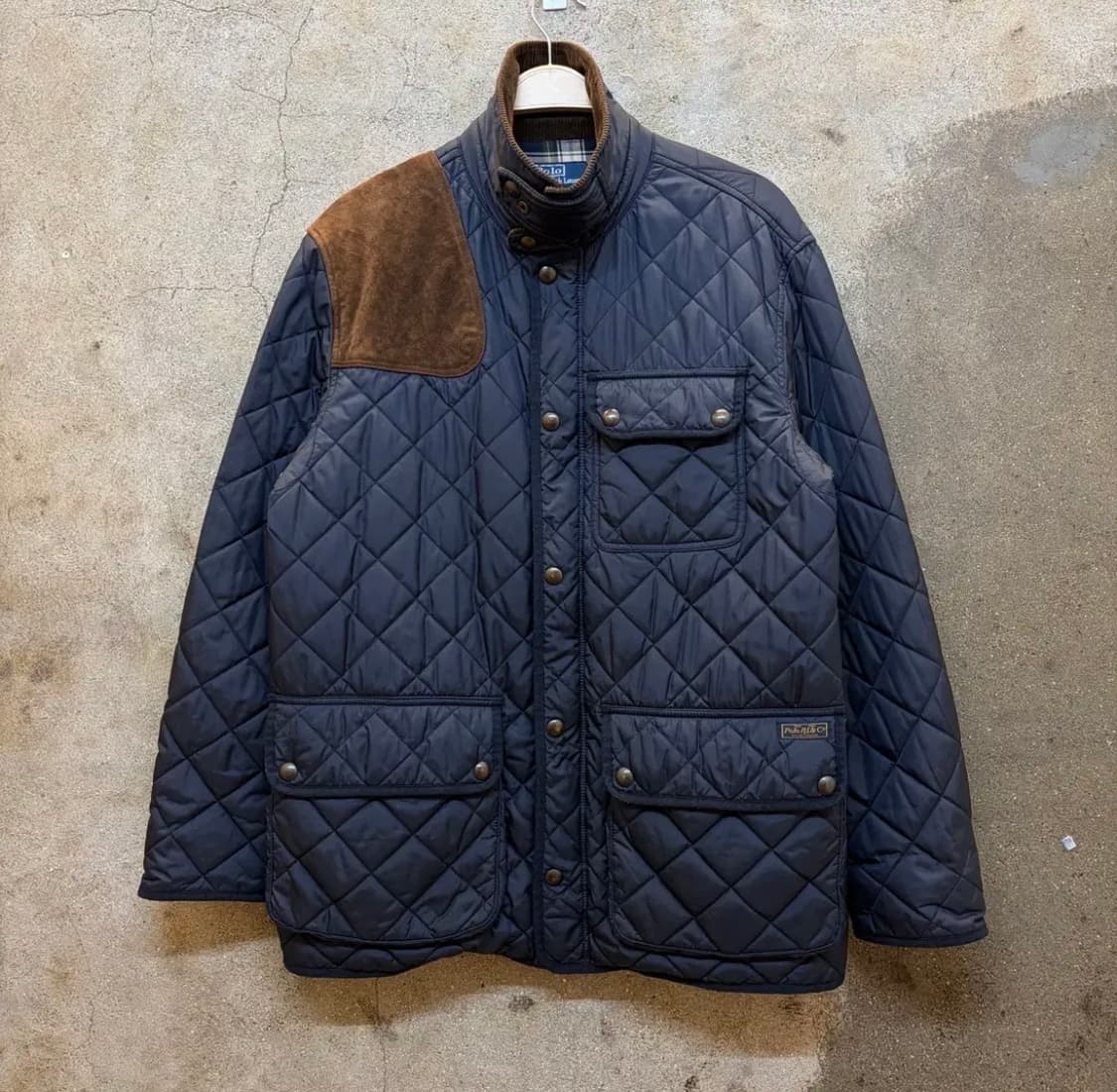 폴로 랄프로렌 캠튼 퀼티드 퀼팅 자켓 점퍼 상품이미지1