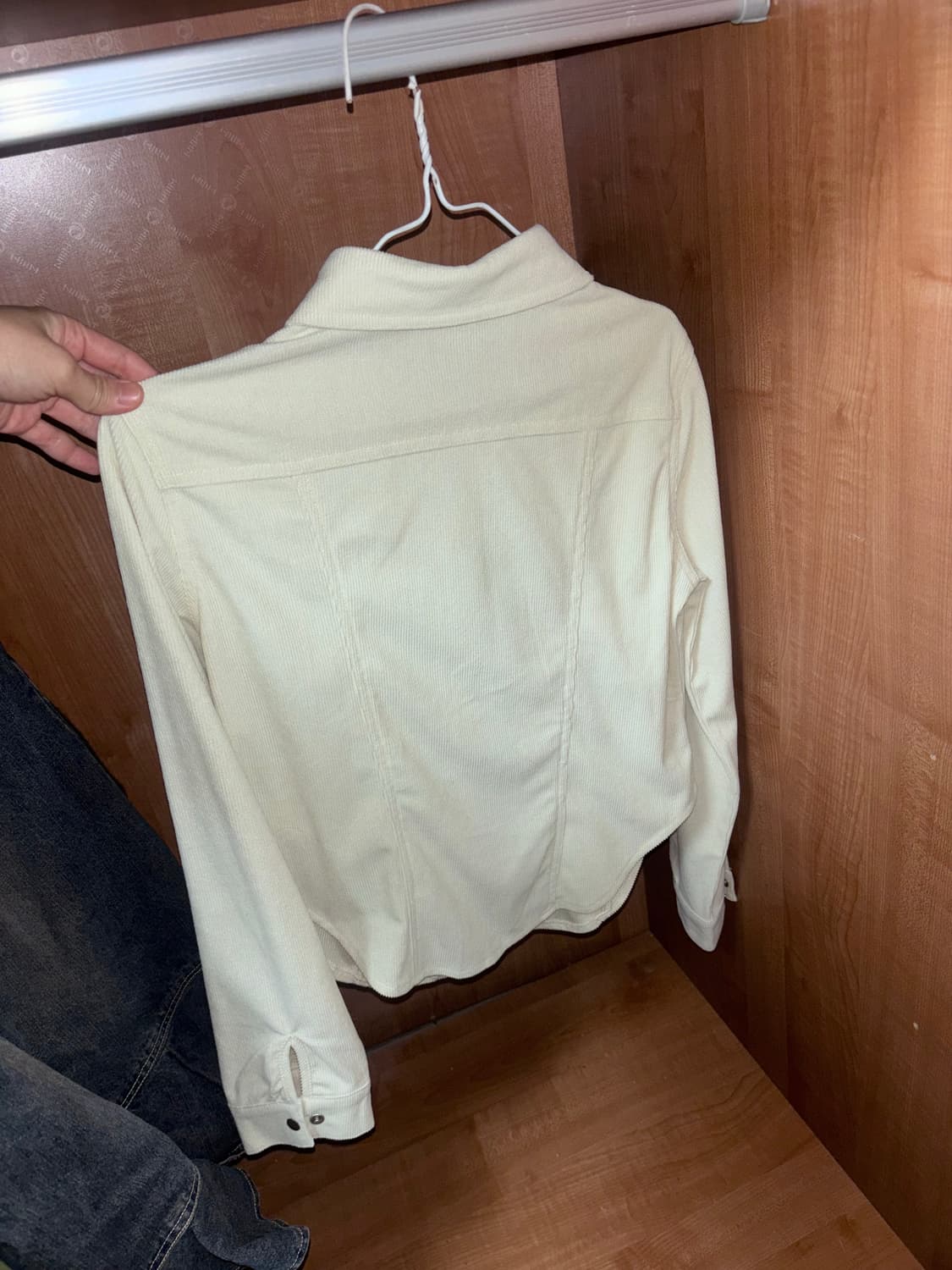 크롭 화이트 셔츠 상품이미지3