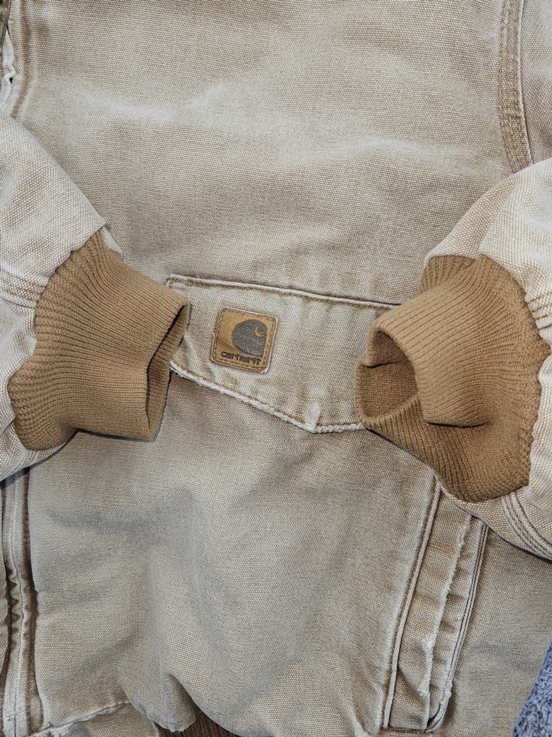 칼하트 J165 덕 캔버스 빅포켓 워크 자켓 ( 2XL ) / 10607 상품이미지9