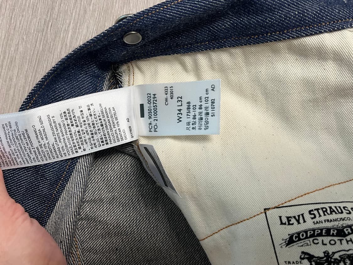 (새상품) 리바이스 LVC 1890 501xx 상품이미지5