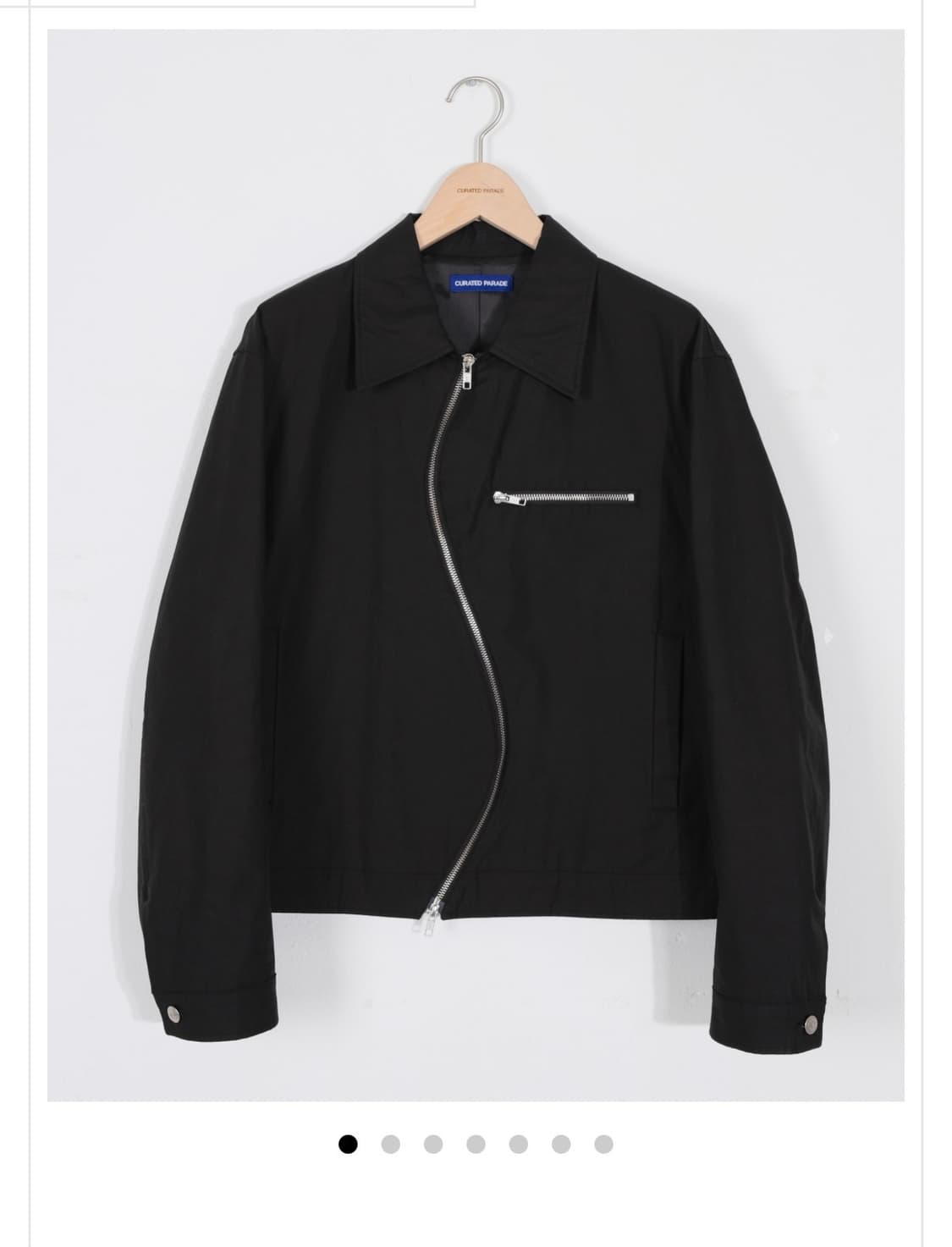(48) 큐레이티드 퍼레이드 리버 자켓 블랙 상품이미지1