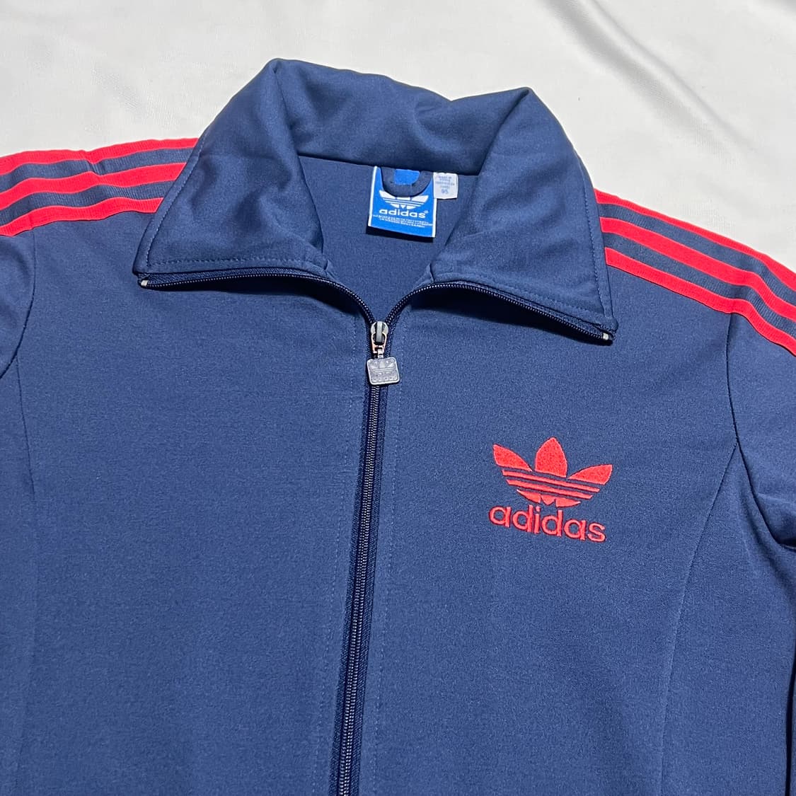 95 아디다스 유로파 네이비 레드 라인 트랙탑 상품이미지1
