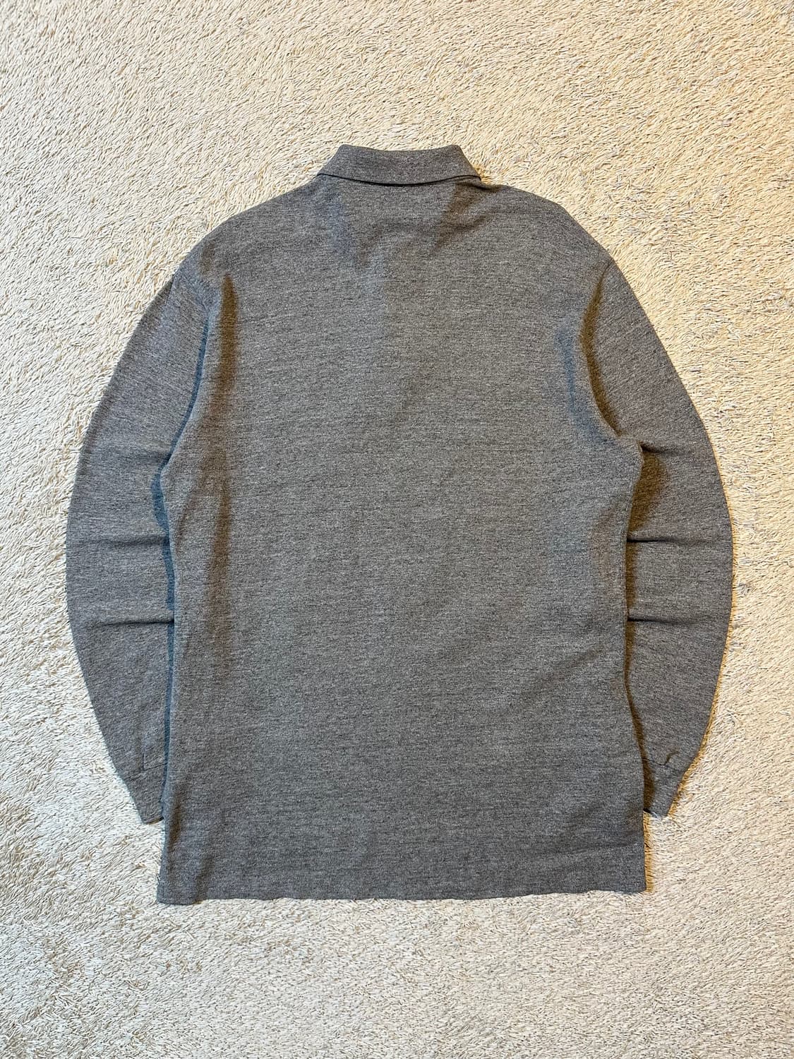 폴로 랄프로렌 그린포니 PK 긴팔 카라티 차콜 상품이미지3