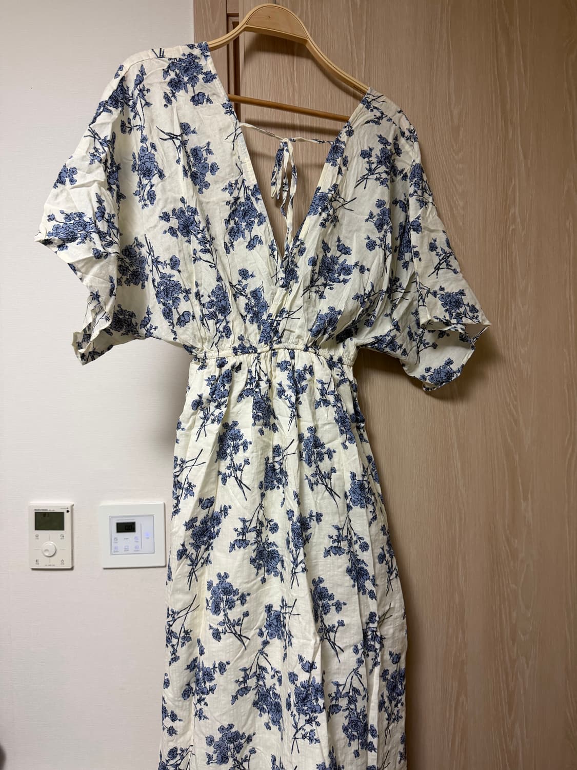 린넨 플라워 롱원피스 상품이미지5