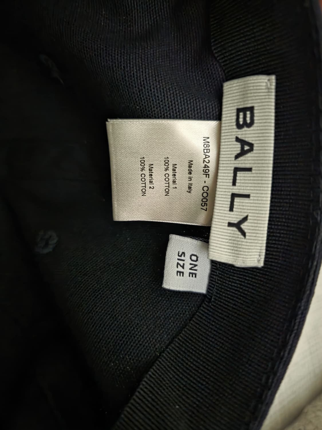 Bally 발리 볼캡 2개 (네이비, 블랙) 상품이미지3