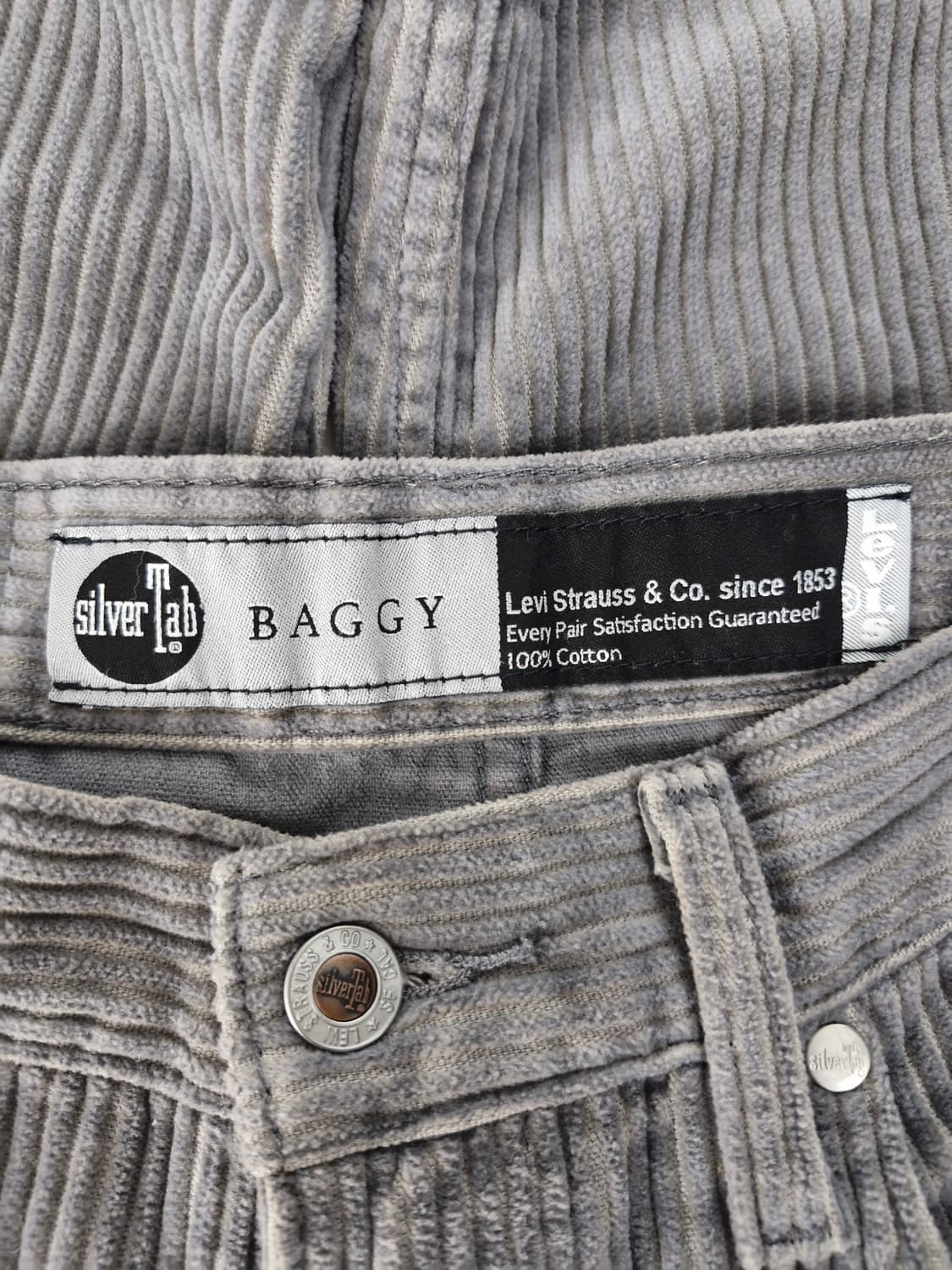 Levi's 리바이스 실버탭 코듀로이 배기 팬츠[26] 상품이미지6