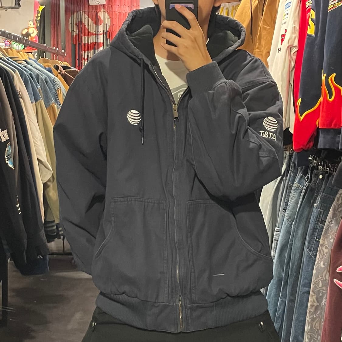 [IM] VTG 네이비후드 워크자켓 상품이미지5