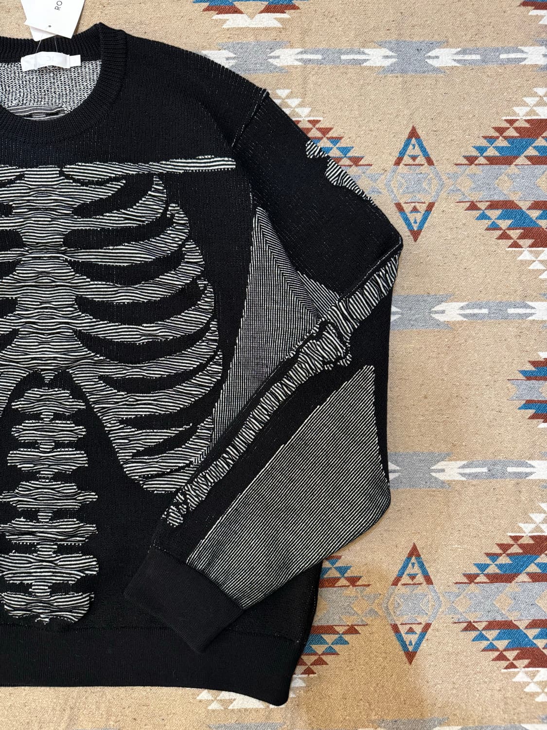 [3][L] 로톨 ROTOL 3D 스켈레톤 울 니트  상품이미지3