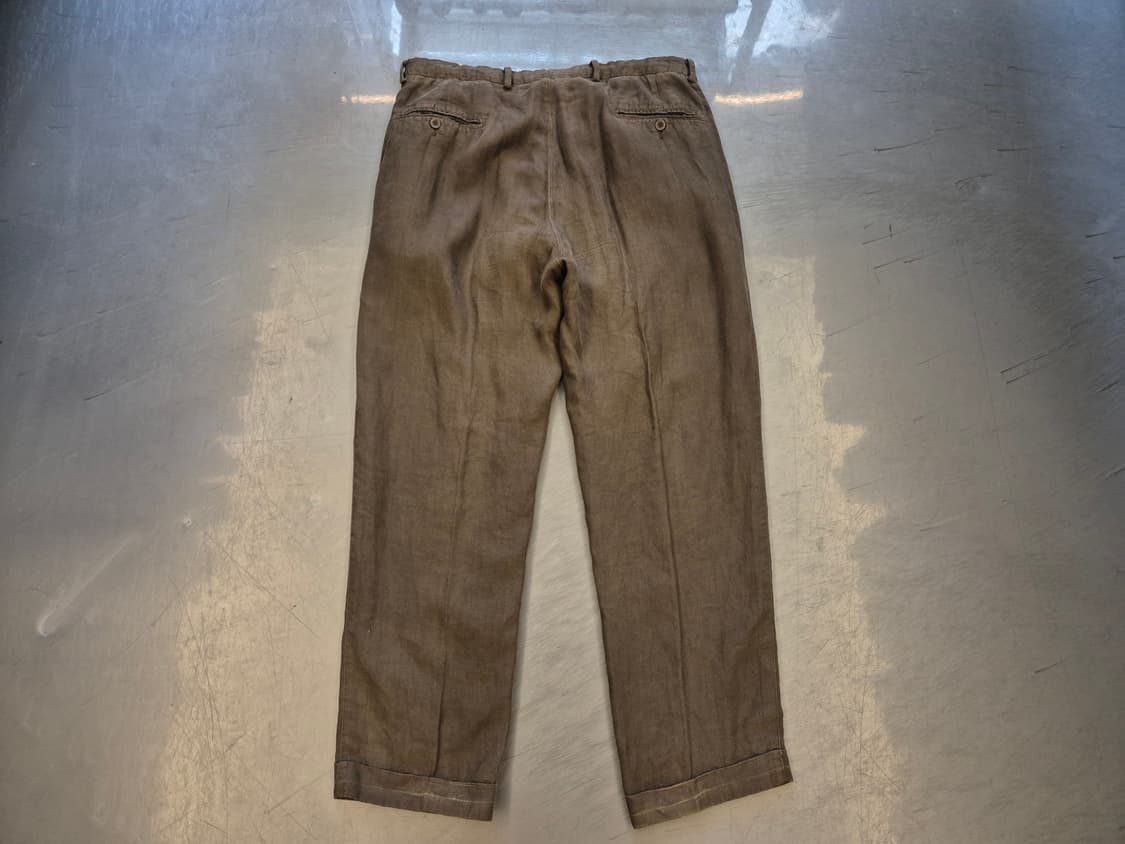 90s C.P COMPANY 린넨 팬츠 상품이미지2