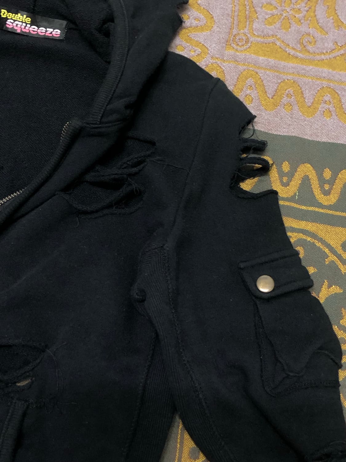 damage destroy hood zipup 상품이미지6