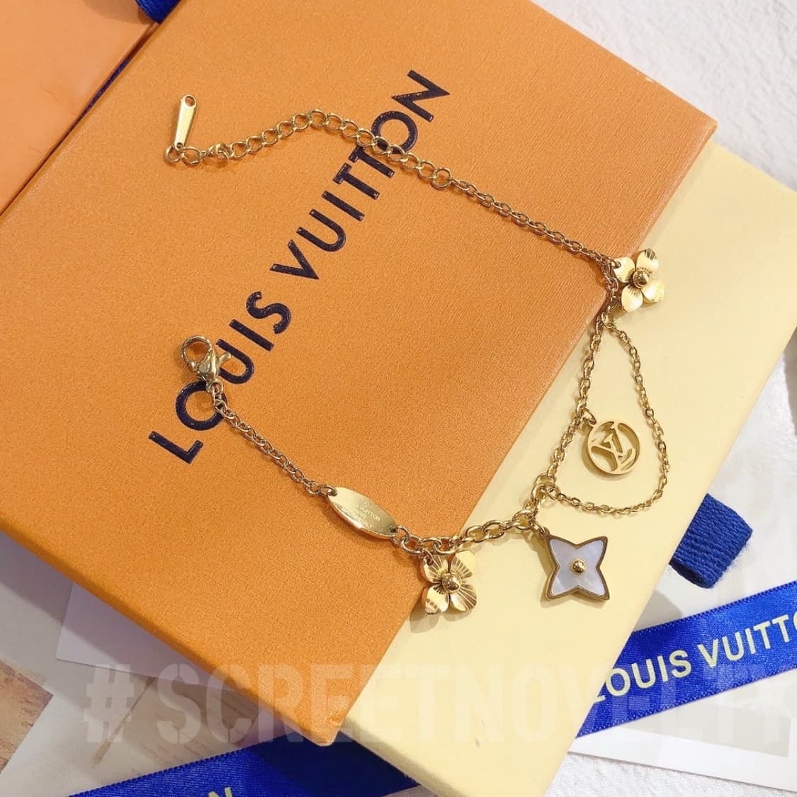 LV blooming 참 팔찌 풀박스 상품이미지9