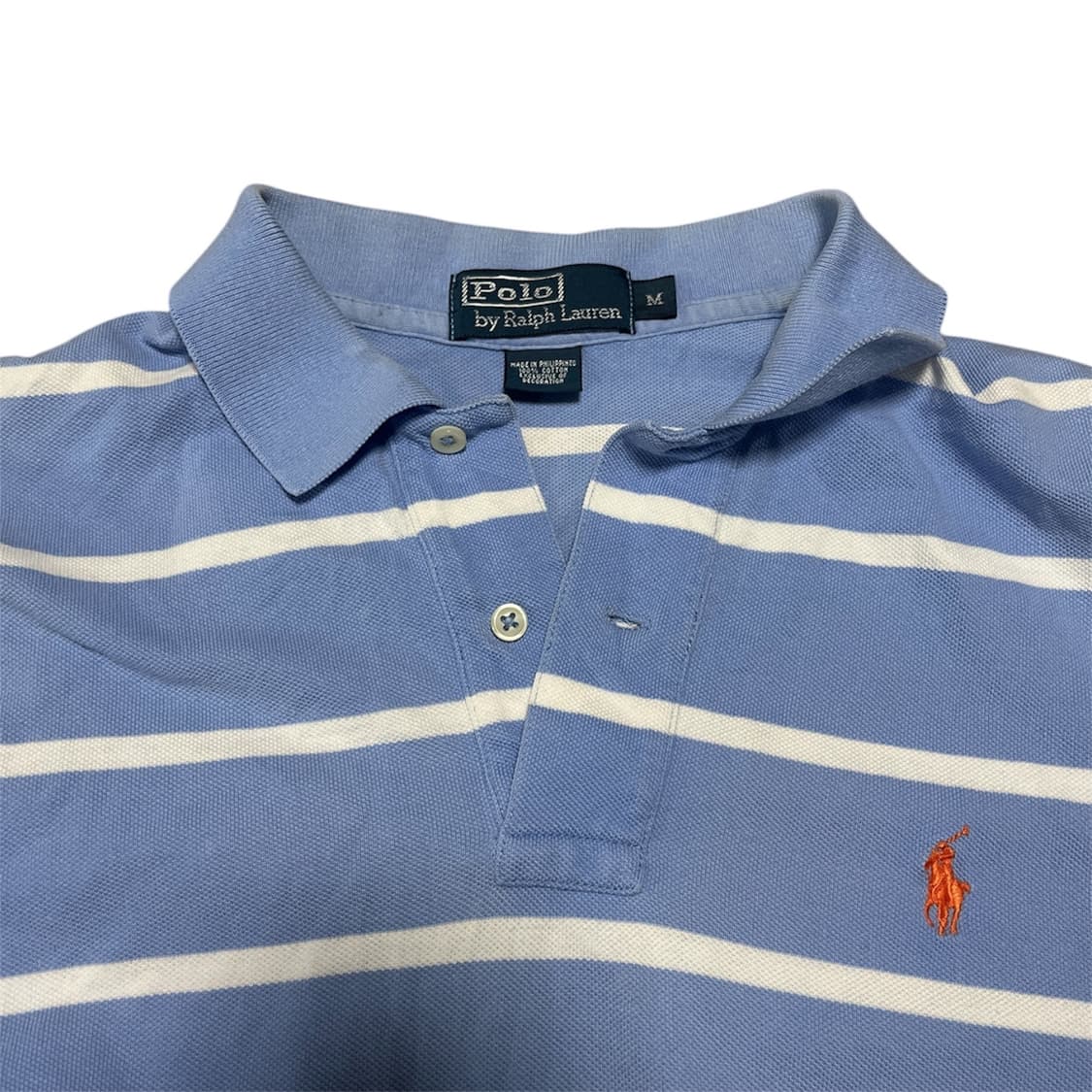 폴로 오렌지 포니 스카이블루 카라티 상품이미지1