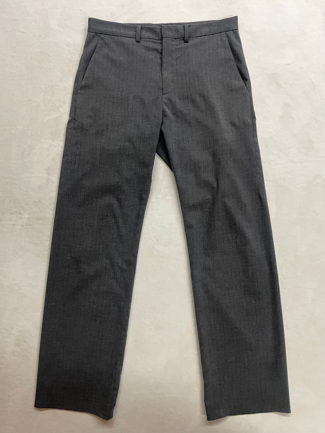 3) 머듈 슬랙스 스트라이프 그레이 상품이미지4