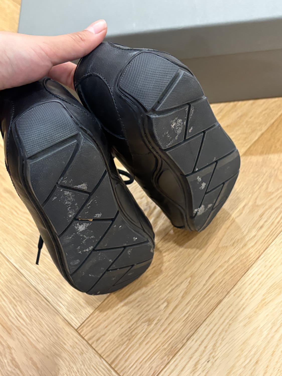 로맨틱무브 보울러 스니커즈 240 검정 상품이미지7