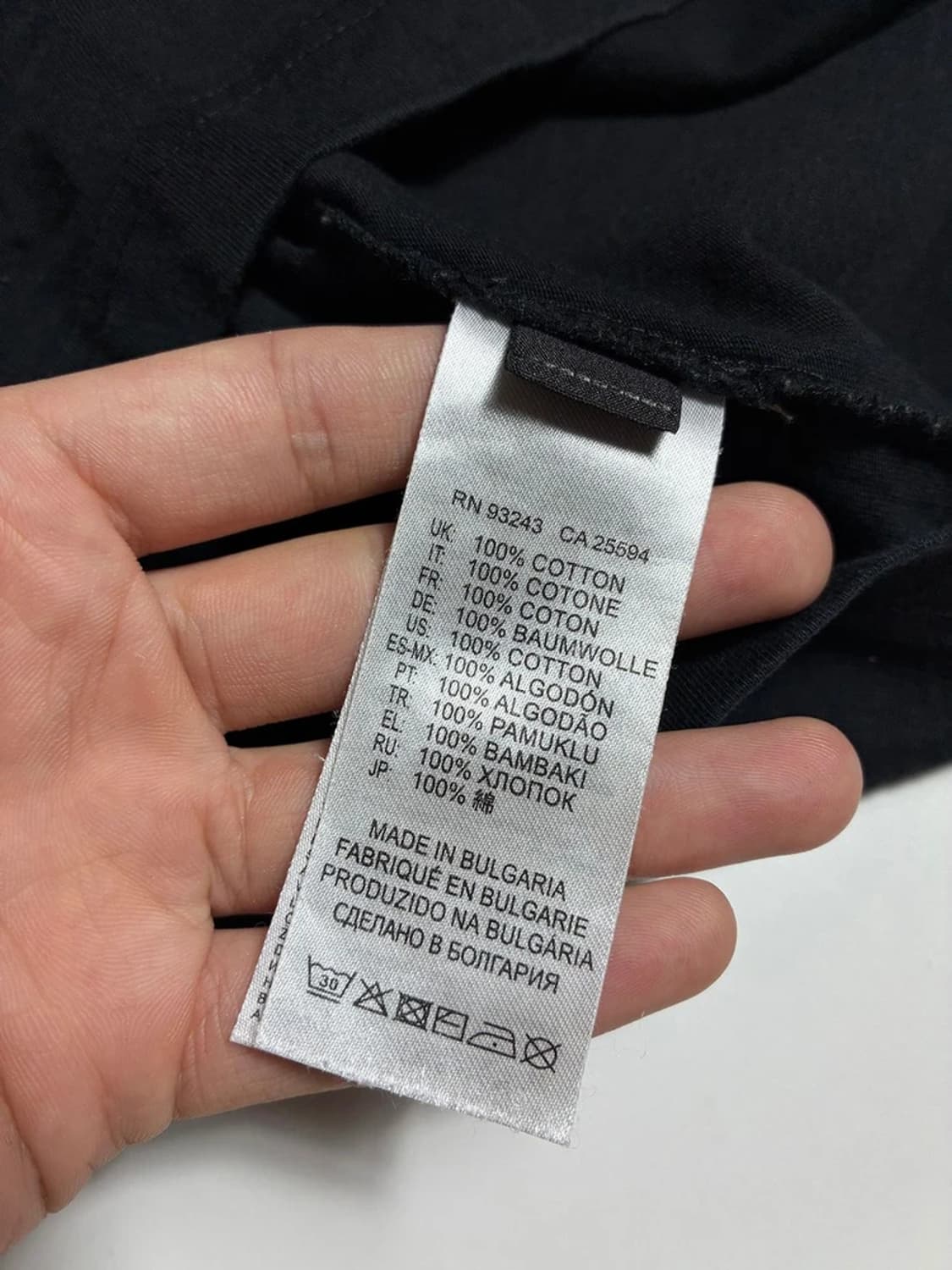 디젤 T-Nlabel-L1 로고 패치 반팔 티셔츠 R1645 상품이미지7