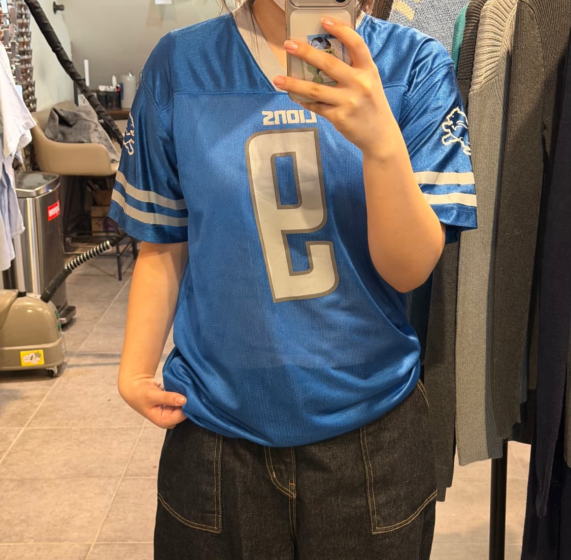 [NO.9] NFL 라이언스 레플리카 져지 상품이미지1